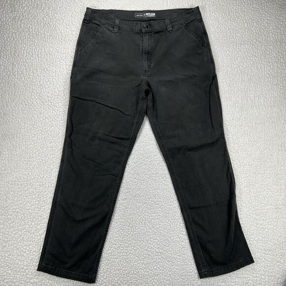 Carhartt Rugged Flex Canvas Work Pant Men’s 40x34 (Actual 38x32) Relaxed Fit - Picture 2 of 12